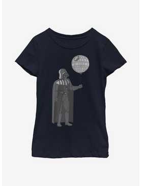 Star Wars Death Star Balloon Youth Girls T-Shirt, , hi-res