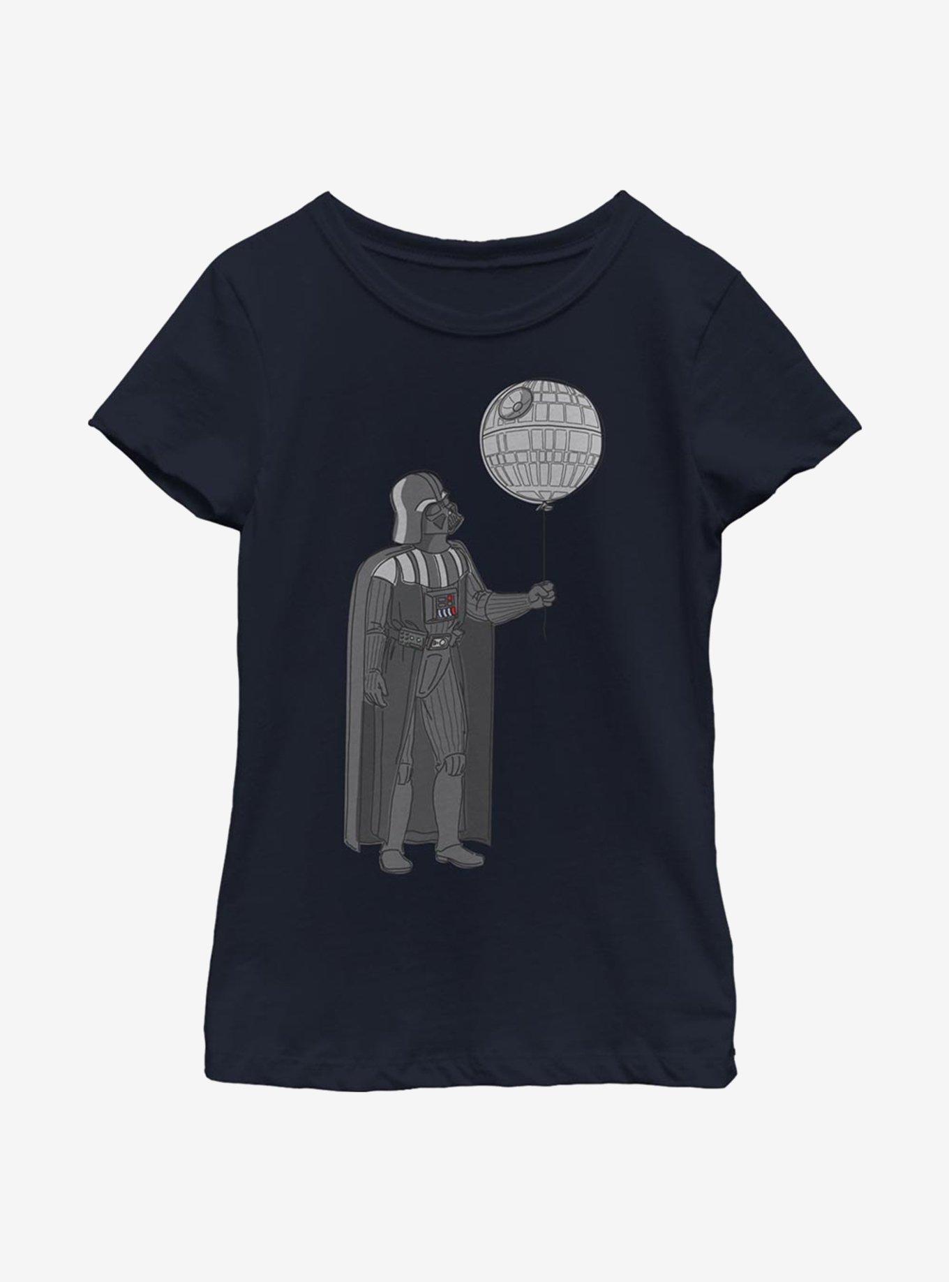 Star Wars Death Star Balloon Youth Girls T-Shirt, , hi-res