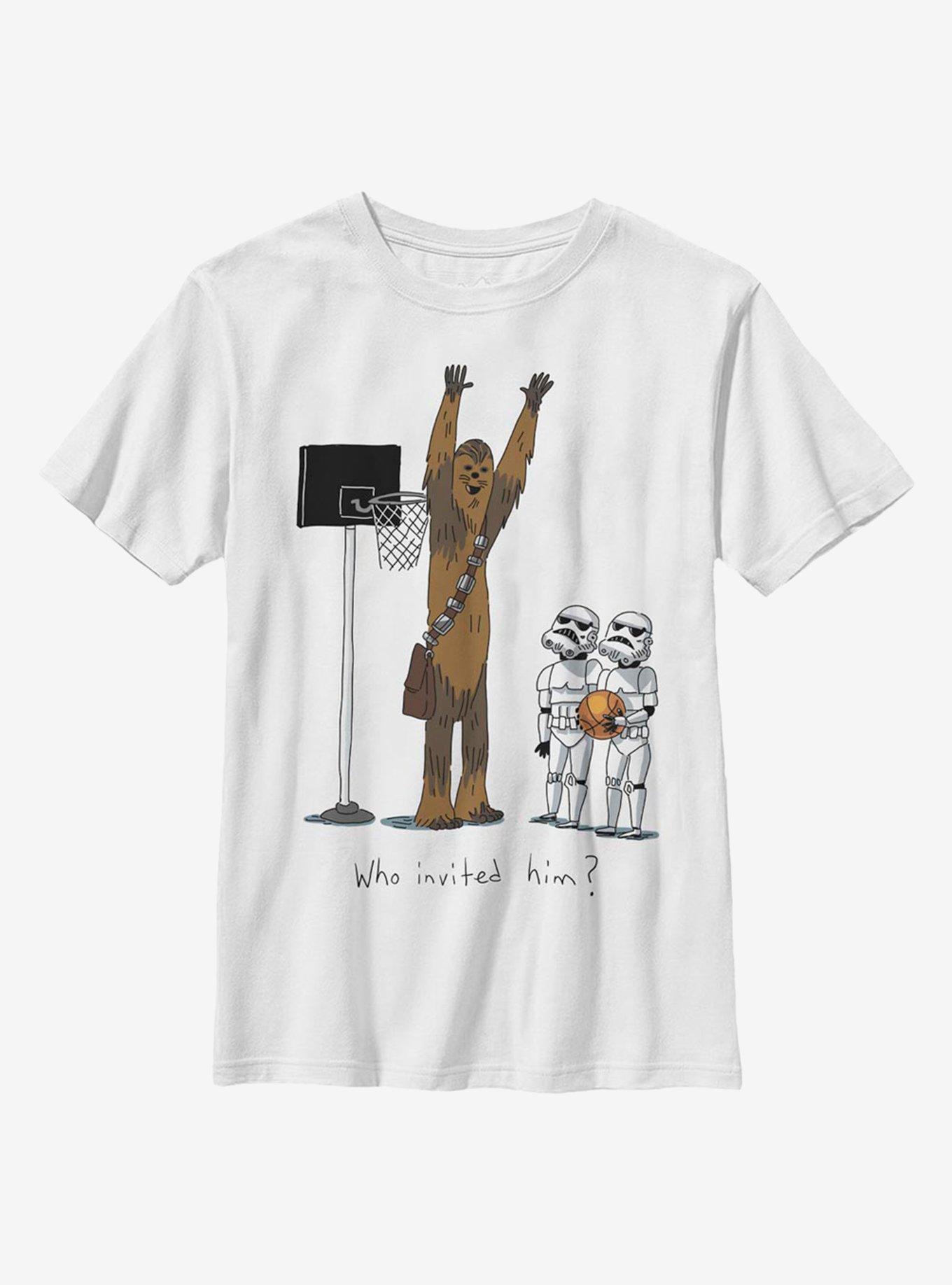 Star Wars Chewie Basketball Youth T-Shirt, , hi-res