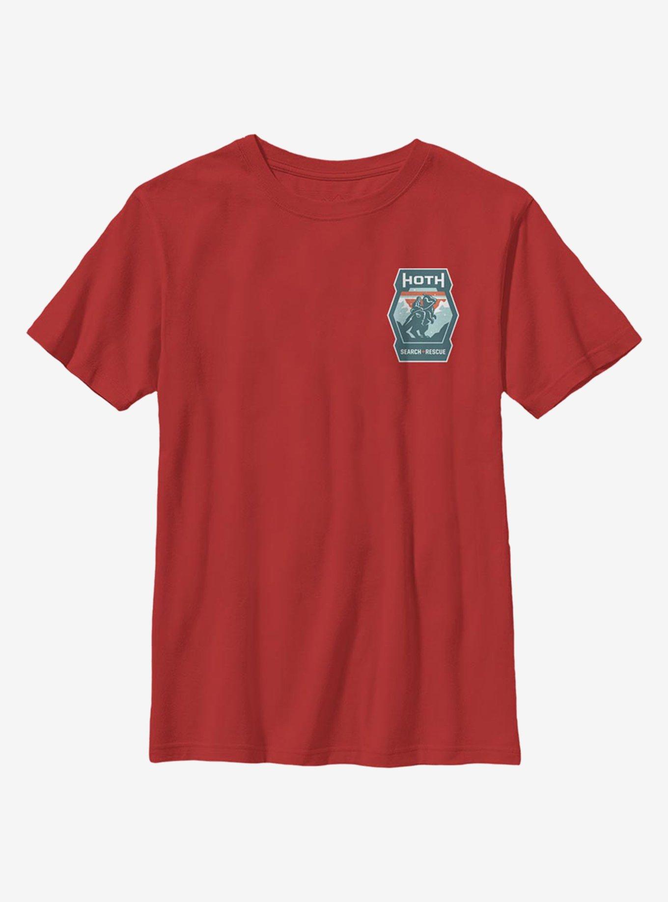 Star Wars Hoth Search Youth T-Shirt, RED, hi-res