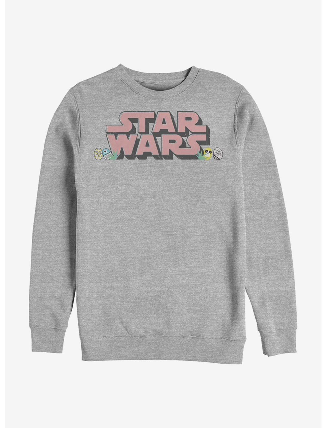 Star Wars Star Eggs Sweatshirt, ATH HTR, hi-res