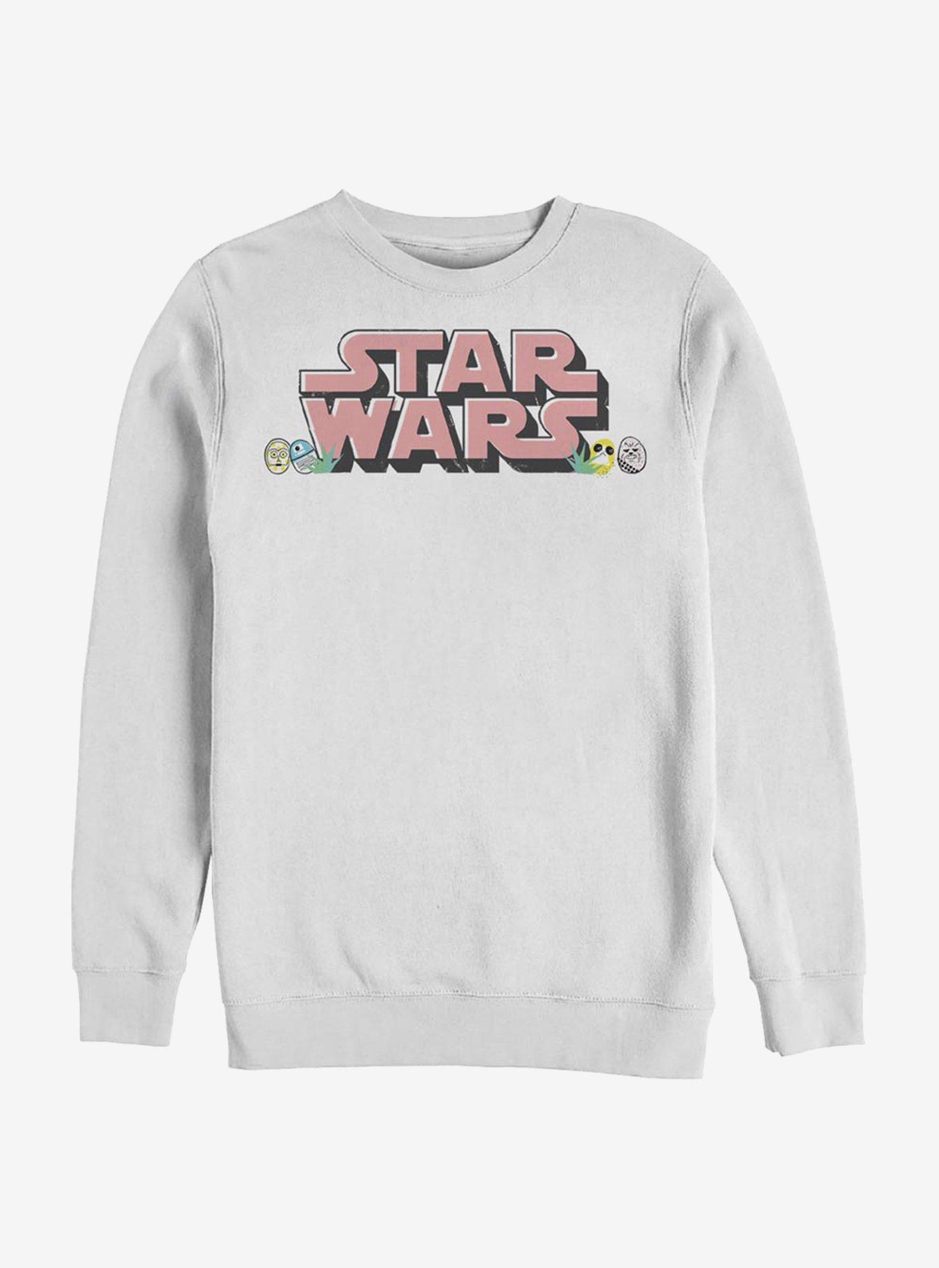 Star Wars Star Eggs Sweatshirt, WHITE, hi-res