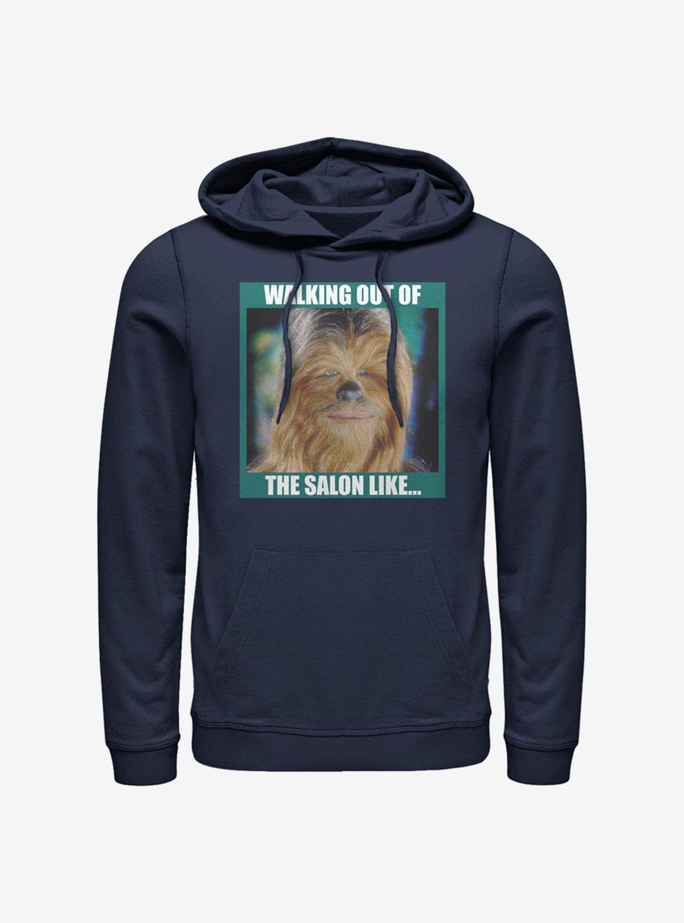 Star Wars Chewie Salon Hoodie, NAVY, hi-res