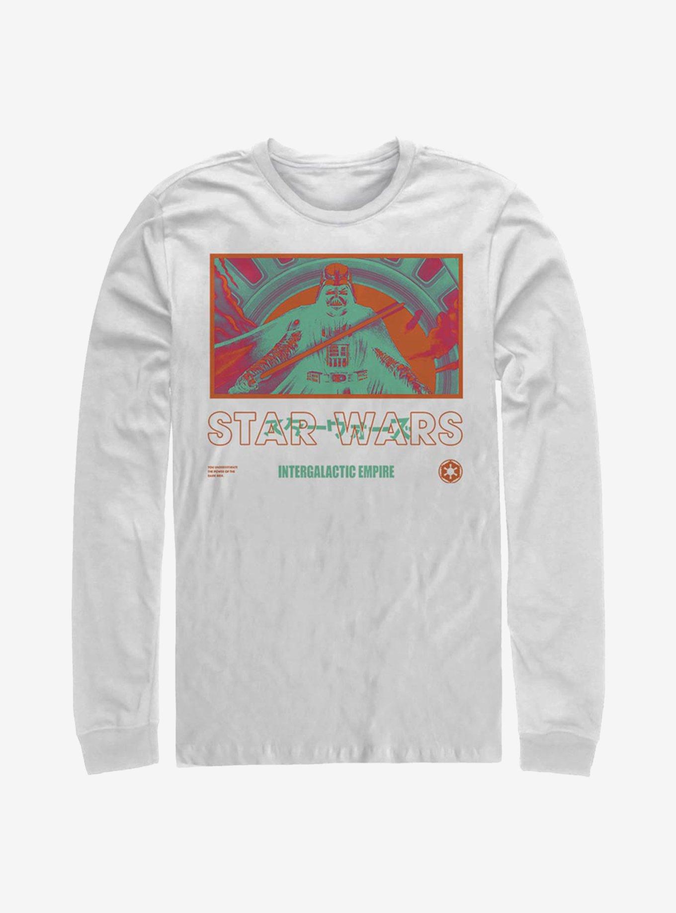 Star Wars Bright Intergalactic Empire Long-Sleeve T-Shirt, WHITE, hi-res