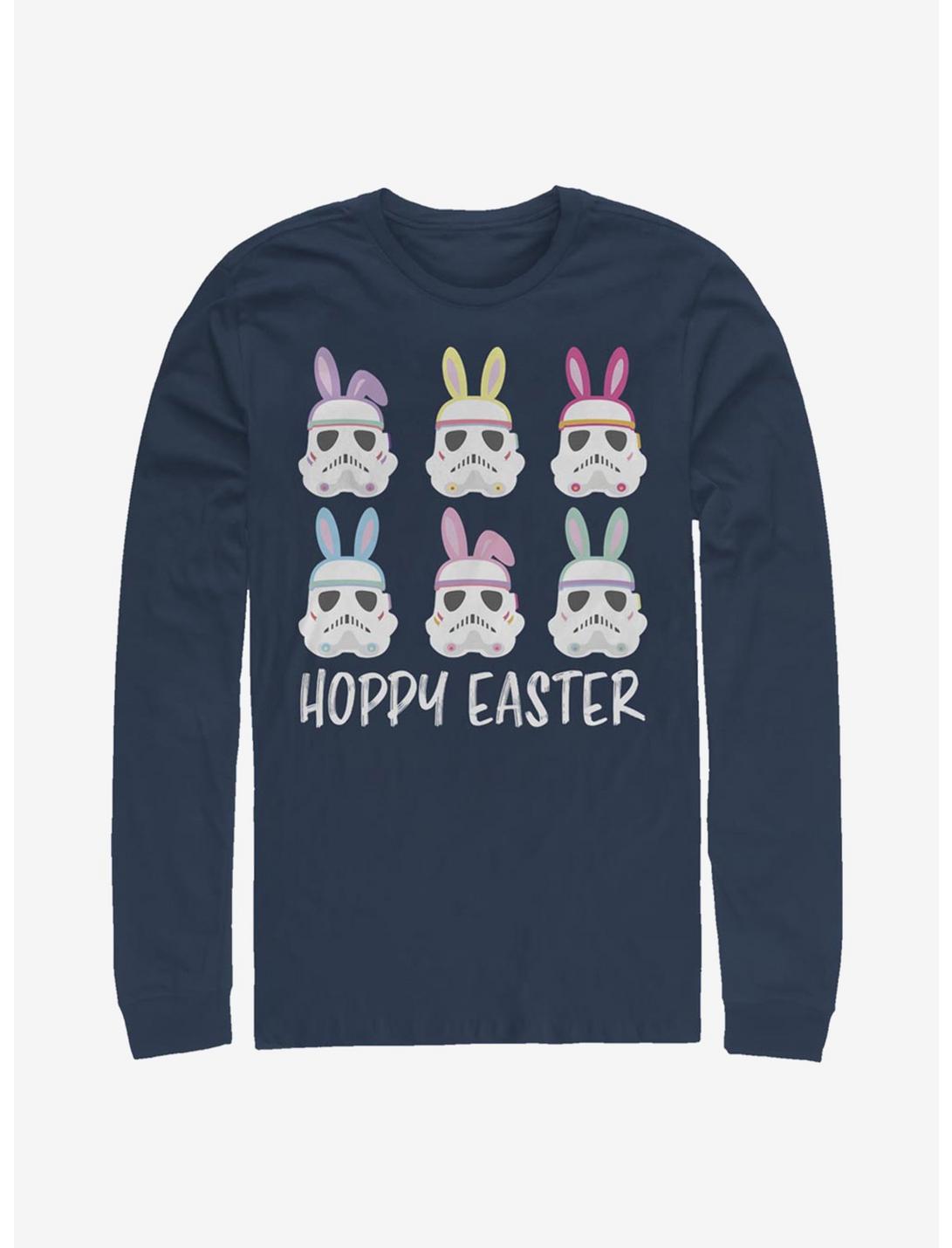 Star Wars Hoppy Stormtrooper Easter Long-Sleeve T-Shirt, NAVY, hi-res