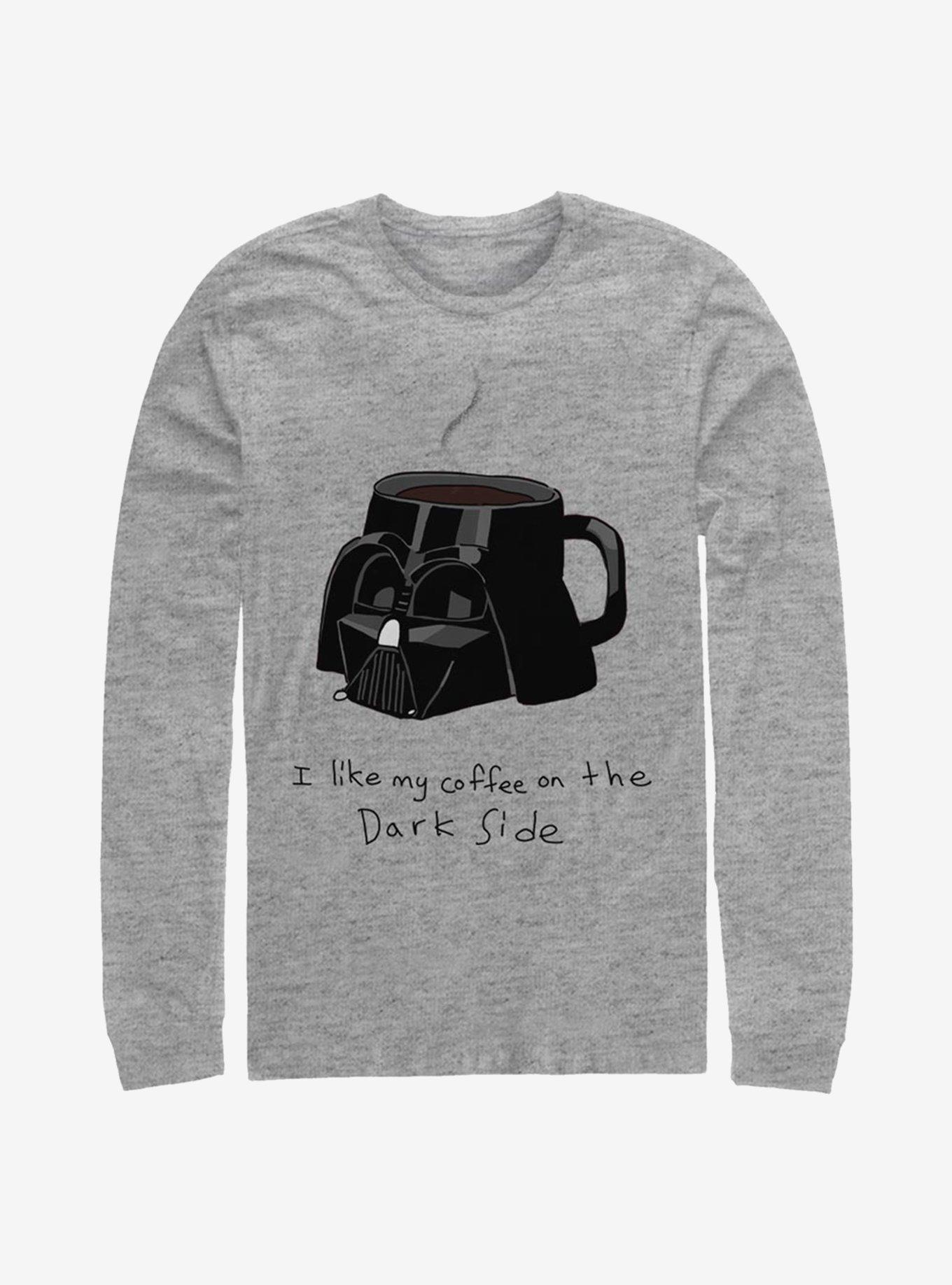 Star Wars Coffee Dark Side Vader Mug Long-Sleeve T-Shirt, , hi-res