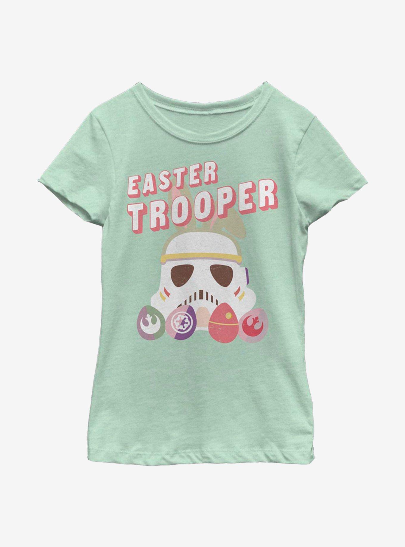 Star Wars Stormtrooper Easter Youth Girls T-Shirt, MINT, hi-res