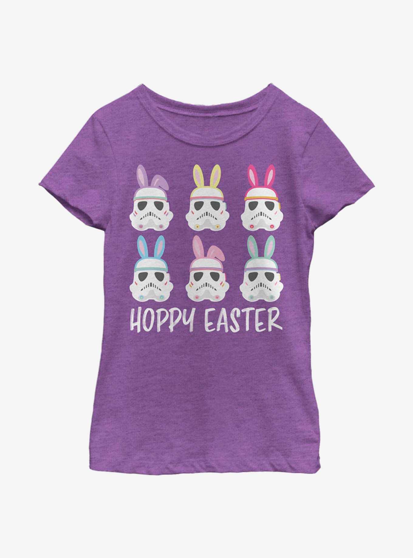 Star Wars Hoppy Stormtrooper Easter Youth Girls T-Shirt, , hi-res