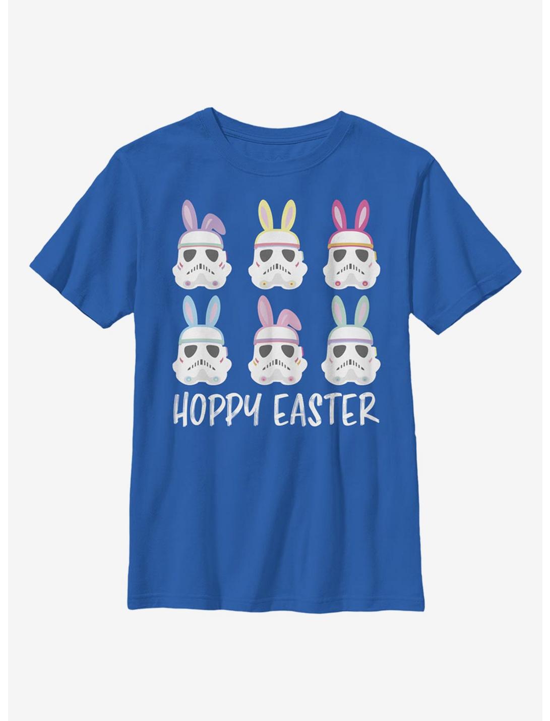 Star Wars Hoppy Stormtrooper Easter Youth T-Shirt, ROYAL, hi-res