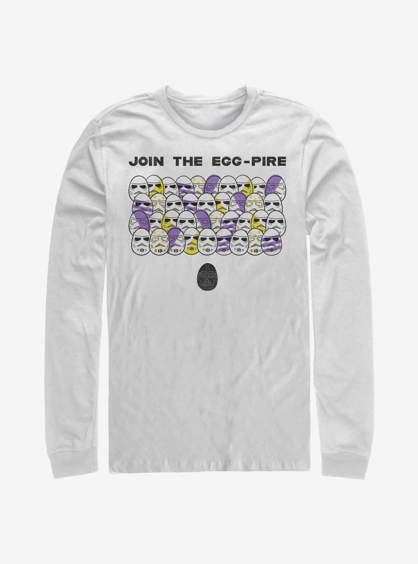 Star Wars Join The Egg-Pire Long-Sleeve T-Shirt, WHITE, hi-res