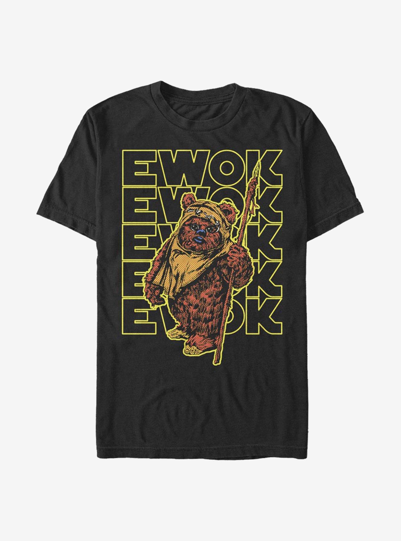 Star Wars Retro Multiple Ewok T-Shirt, , hi-res