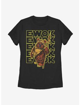 Star Wars Retro Multiple Ewok Womens T-Shirt, , hi-res