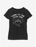 Star Wars Darth Dyed Egg Side Youth Girls T-Shirt, BLACK, hi-res