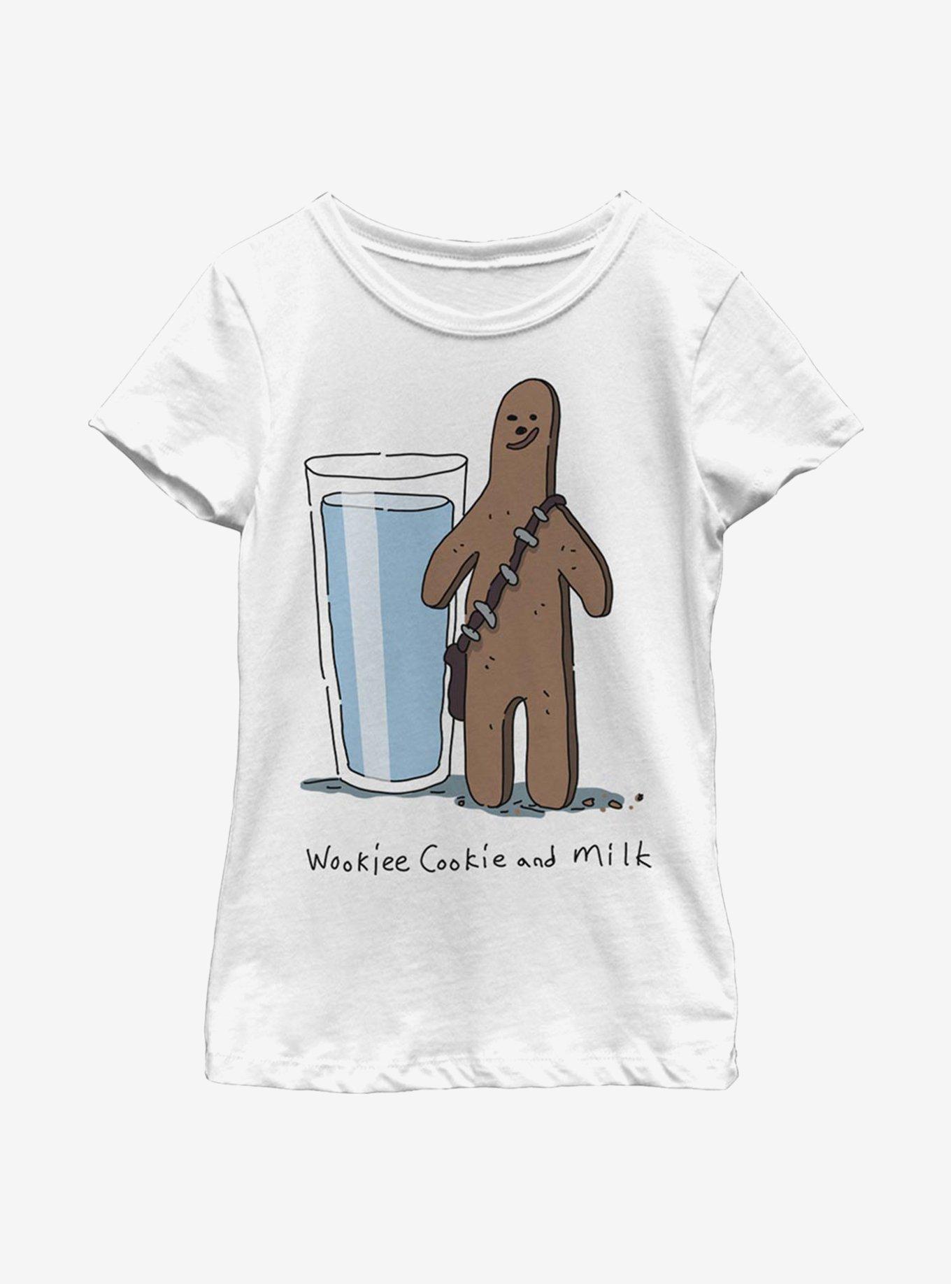 Star Wars Wookie Cookies Youth Girls T-Shirt, WHITE, hi-res