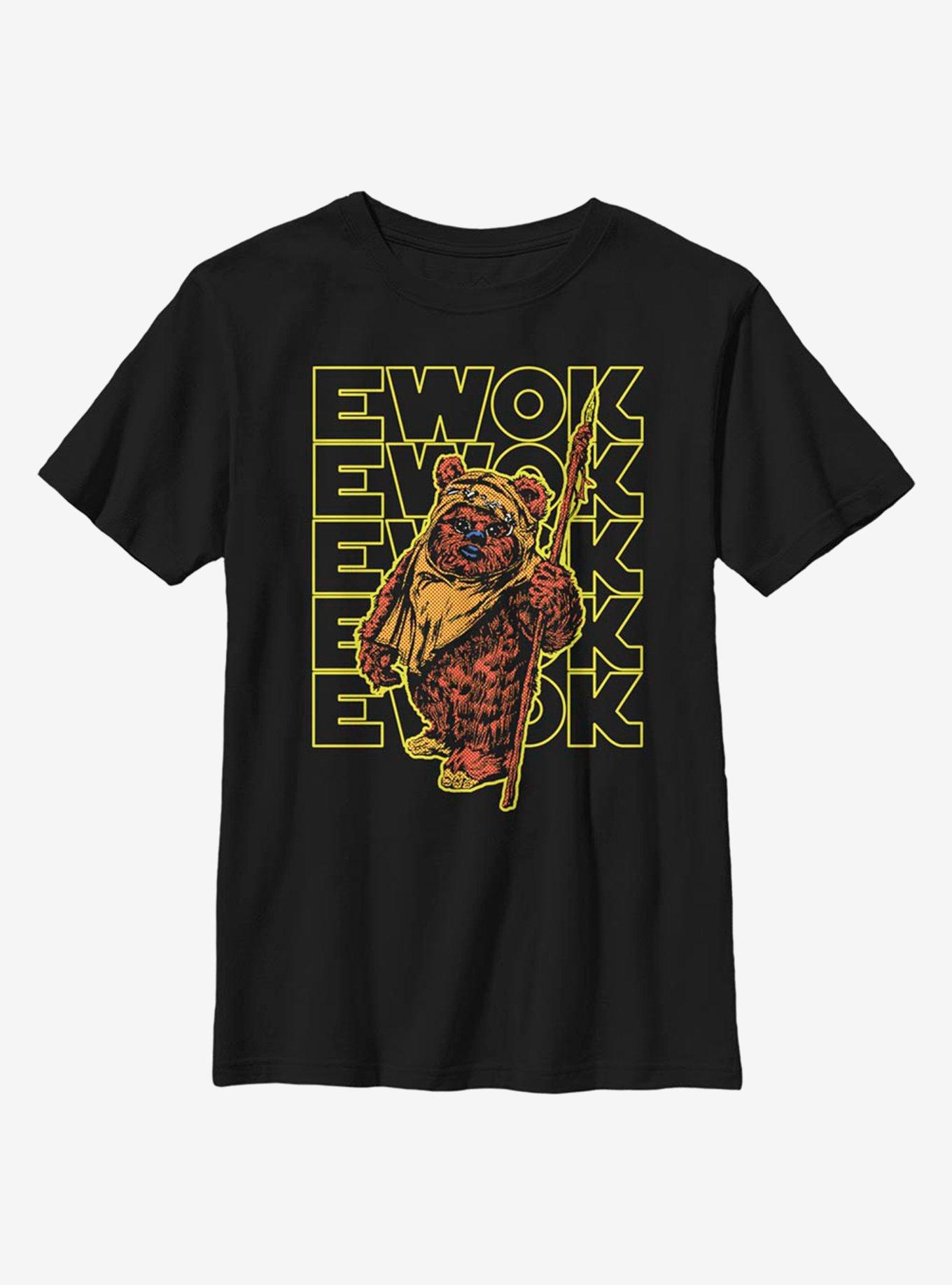 Star Wars Retro Multiple Ewok Youth T-Shirt, , hi-res