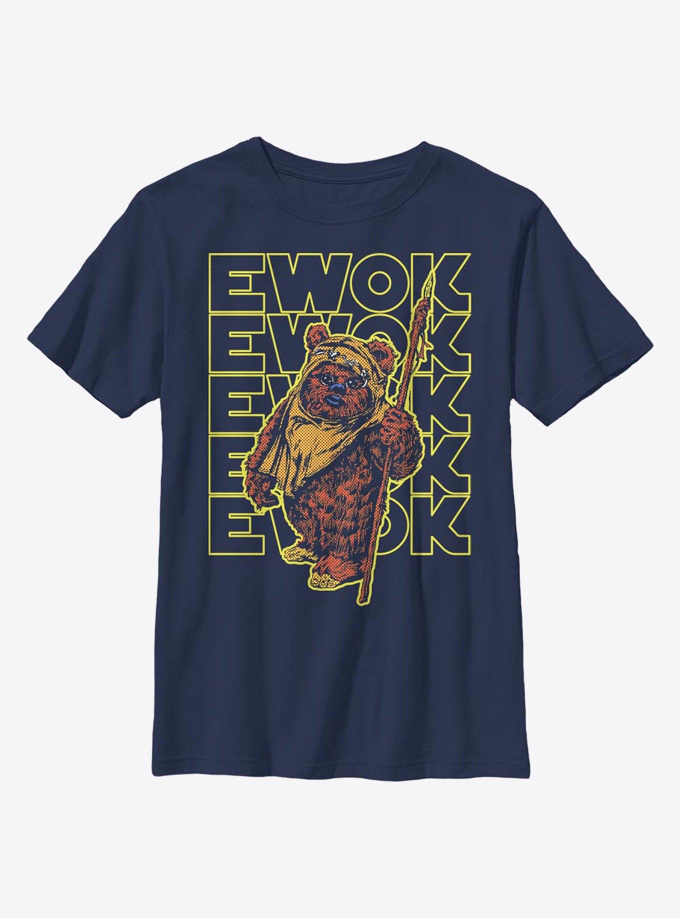 Star Wars Retro Multiple Ewok Youth T-Shirt