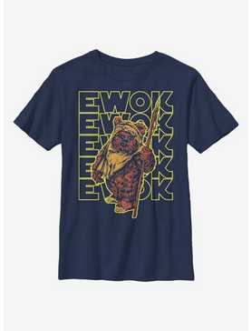 Star Wars Retro Multiple Ewok Youth T-Shirt, , hi-res