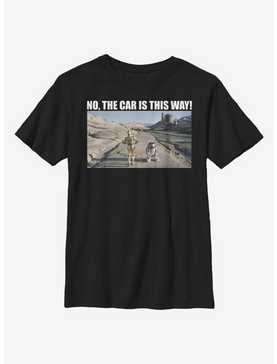 Star Wars Where's The Car Youth T-Shirt, , hi-res