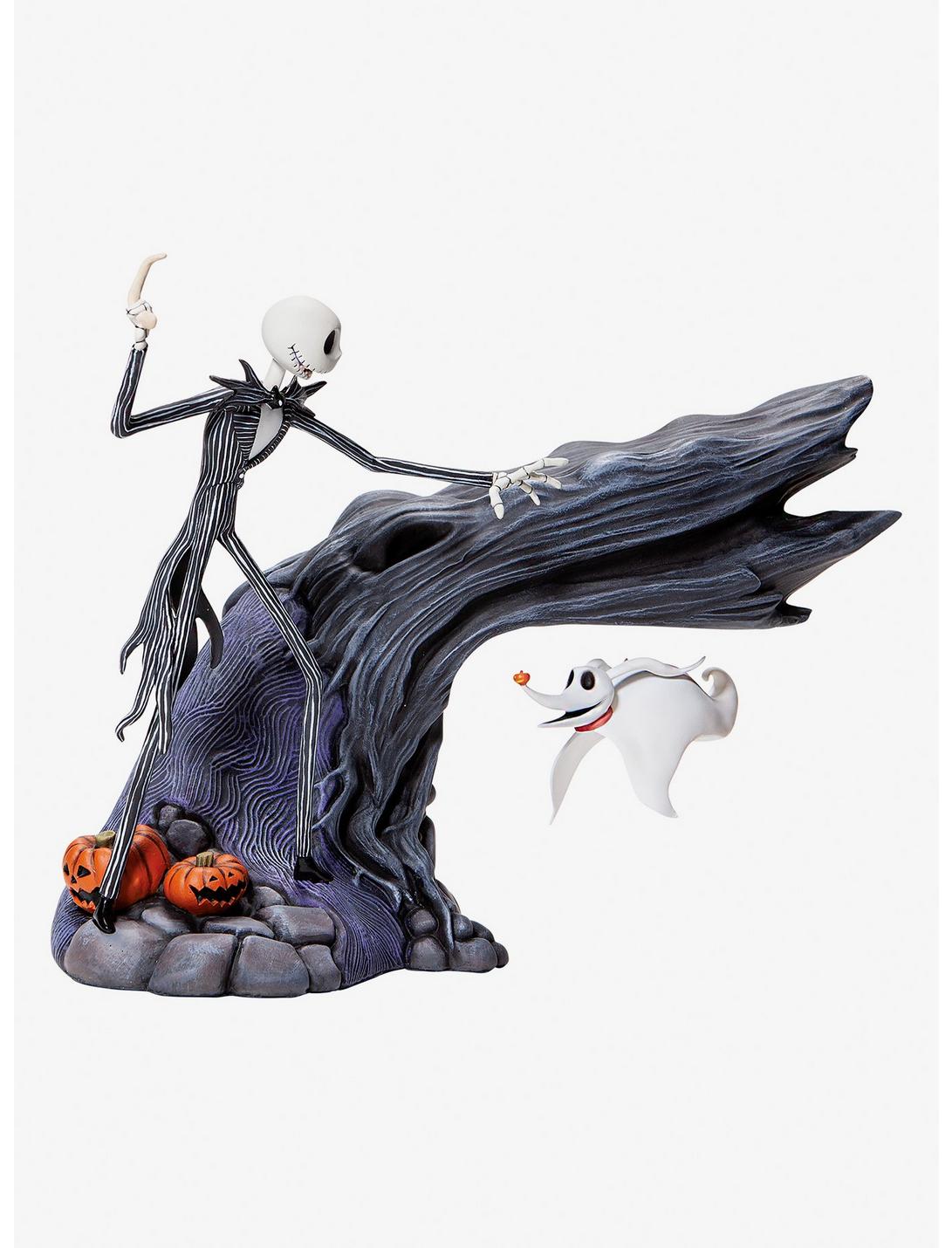 Disney The Nightmare Before Christmas Jack Skellington with Levitating Zero Figure, , hi-res