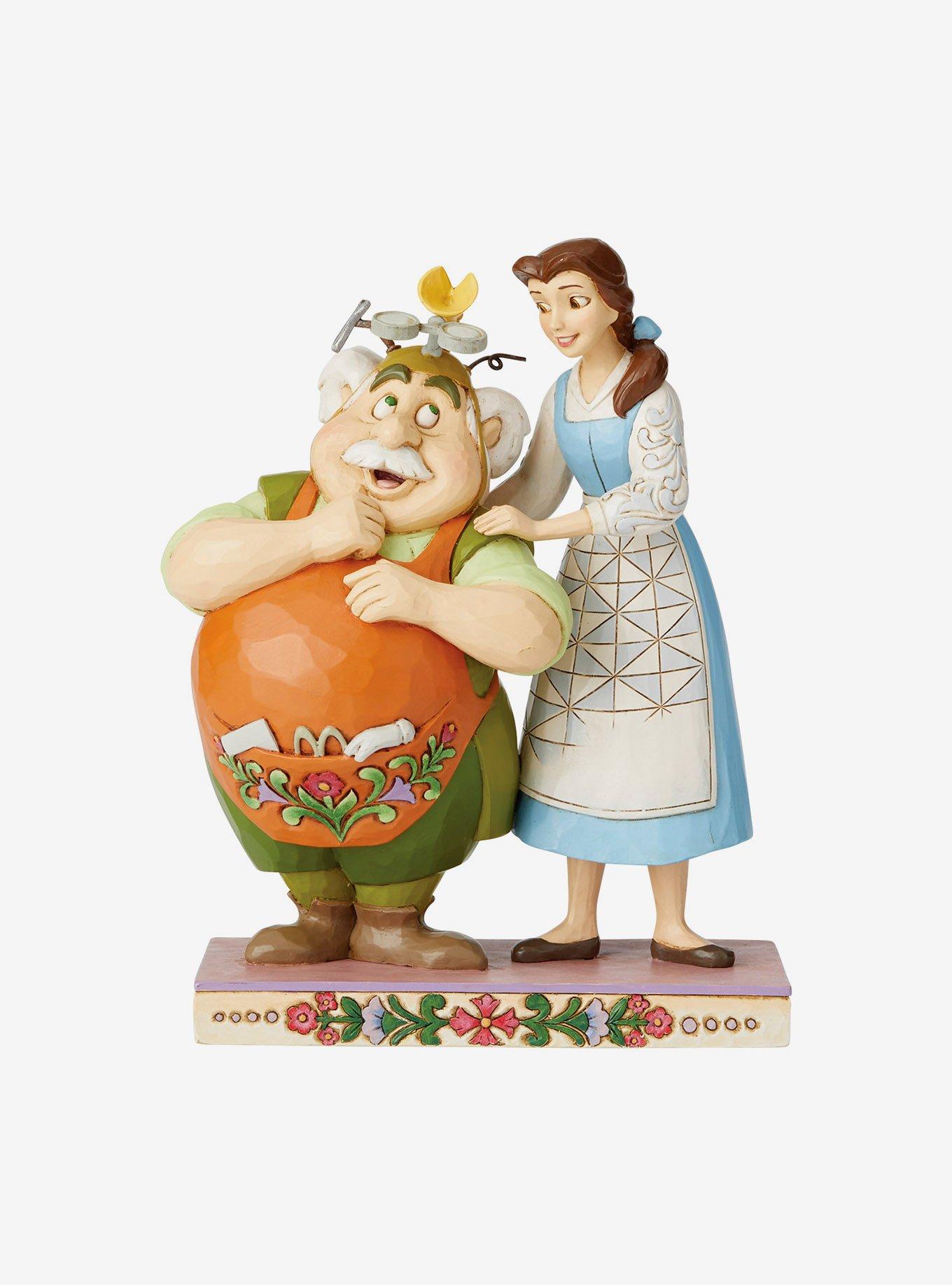 Disney Beauty and the Beast Disney Traditions Belle & Maurice Devoted Daughter Statue, , hi-res