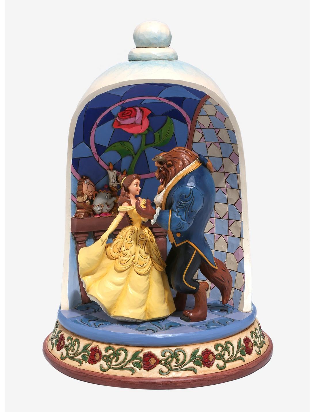 Disney Beauty and the Beast Rose Dome Figure, , hi-res