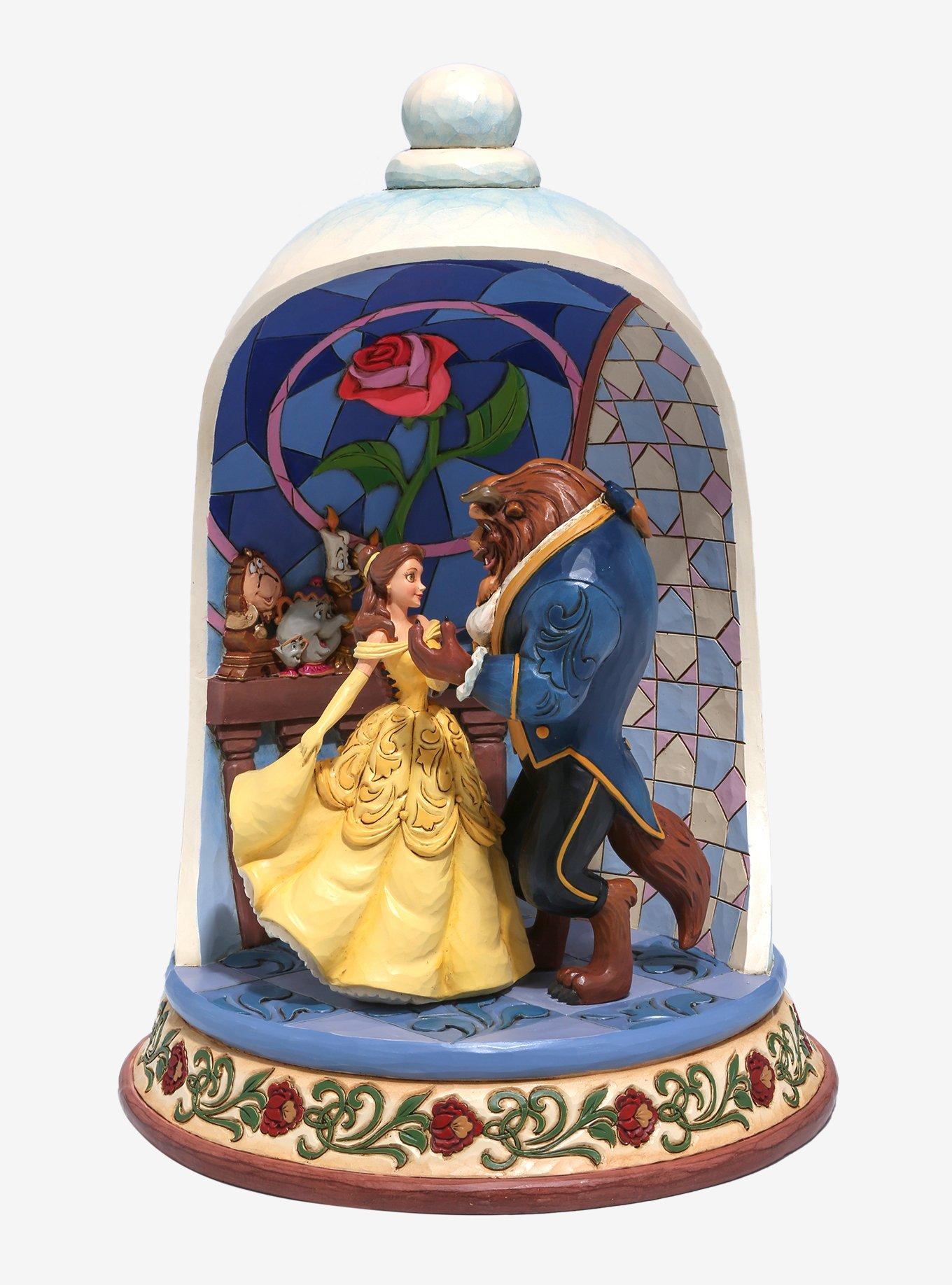 Disney Beauty and the Beast Rose Dome Figure, , hi-res