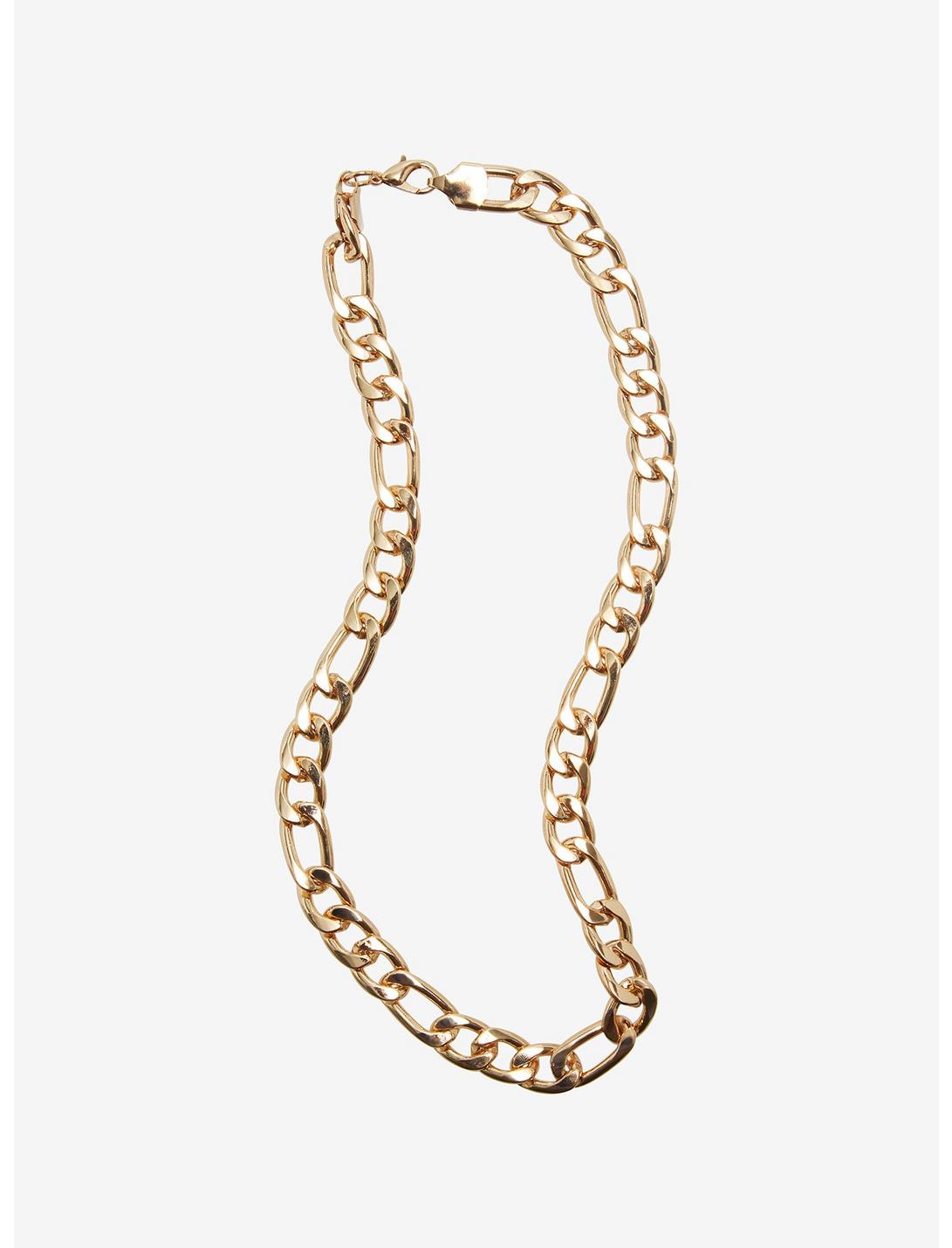 Basic Gold Chain Necklace, , hi-res