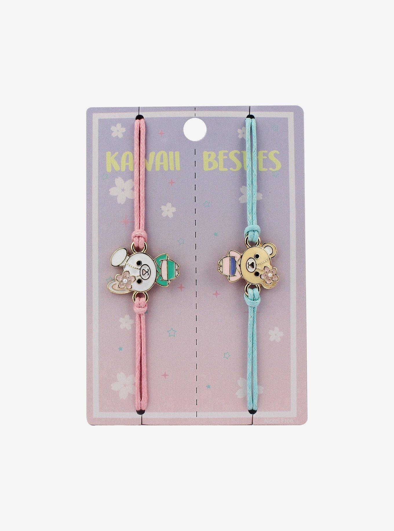 Sakura Bear & Bunny Best Friend Bracelet Set, , hi-res