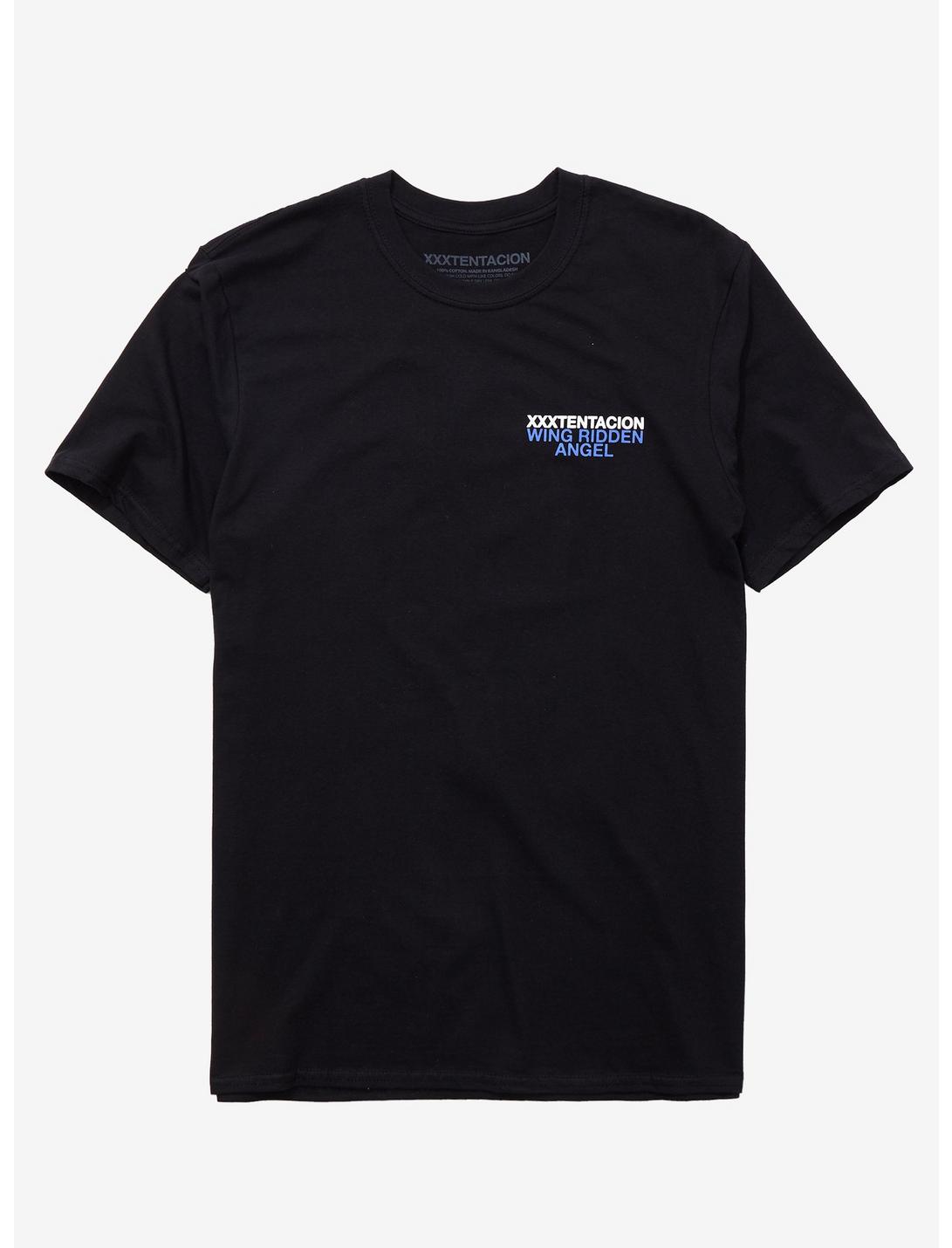XXXTentacion Wing Ridden Angel T-Shirt, BLACK, hi-res