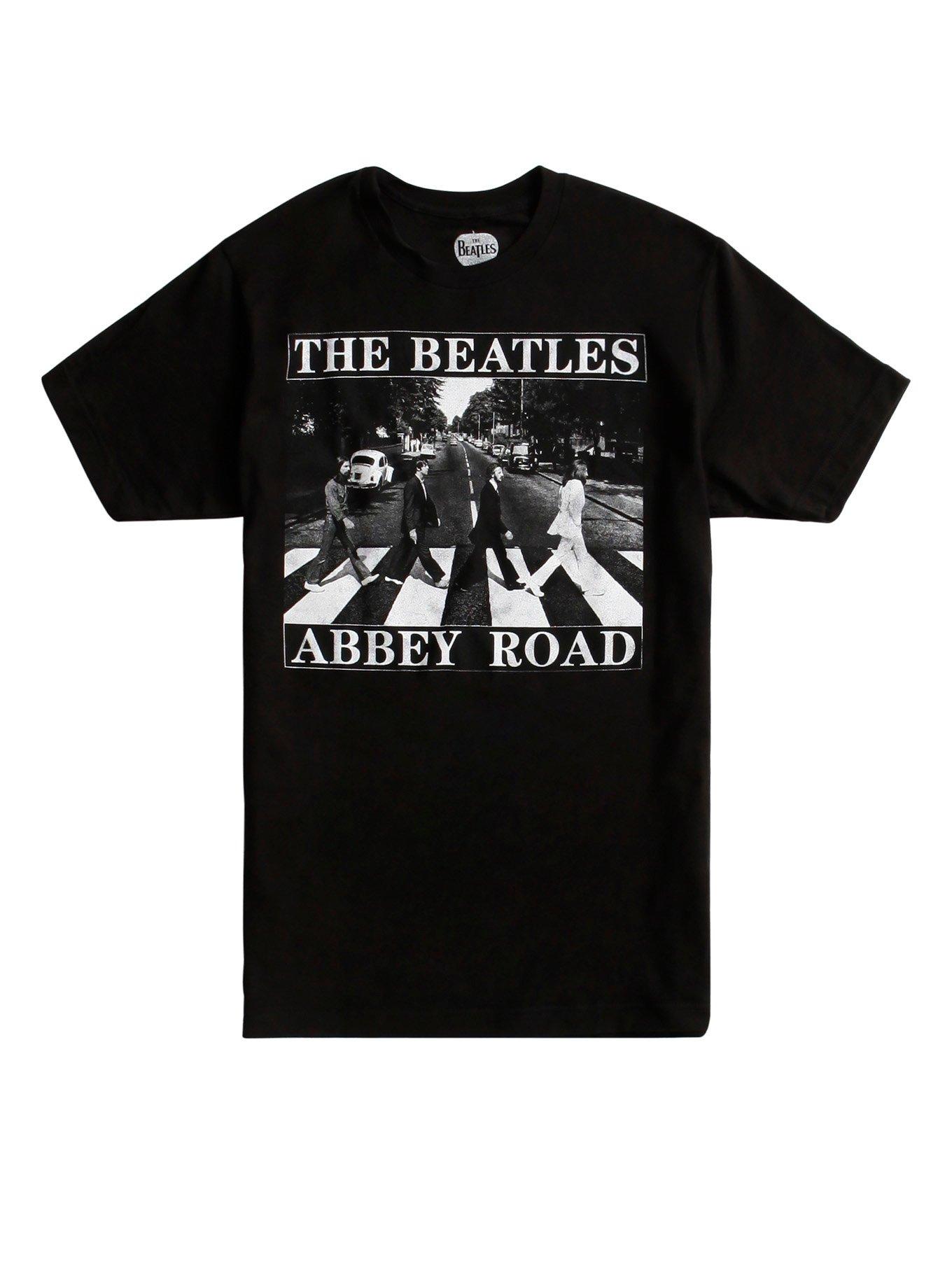 Beatles Abbey Road Black T-Shirt - M