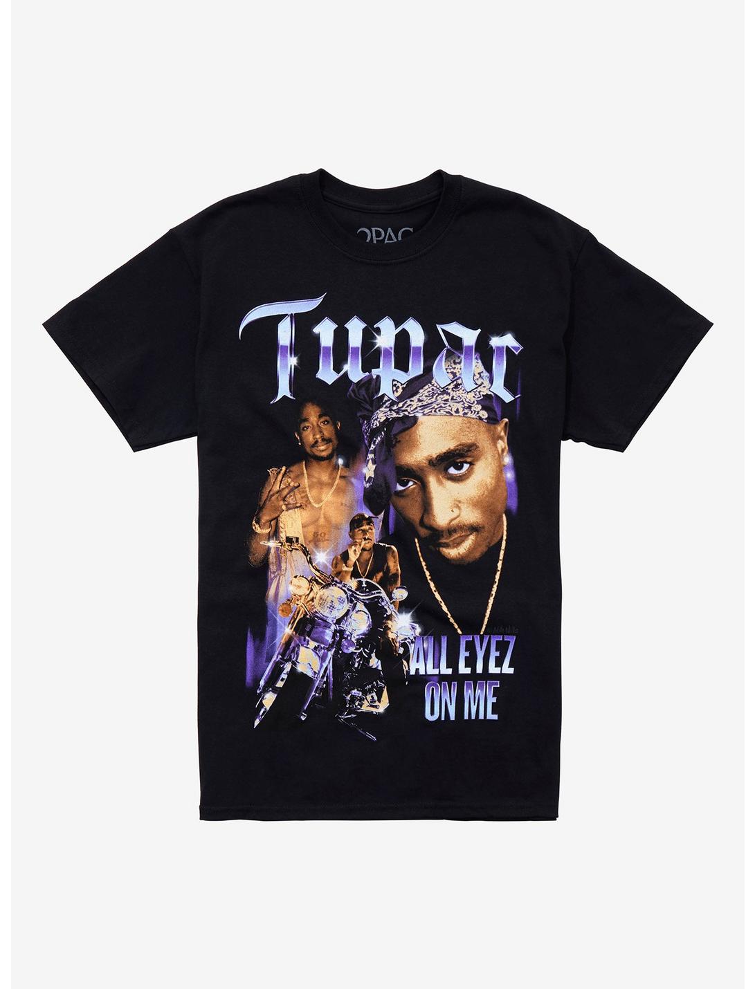 Tupac All Eyez On Me T-Shirt, BLACK, hi-res