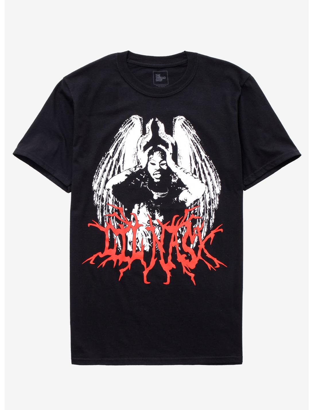 Lil Nas X Fallen Angel T-Shirt, BLACK, hi-res