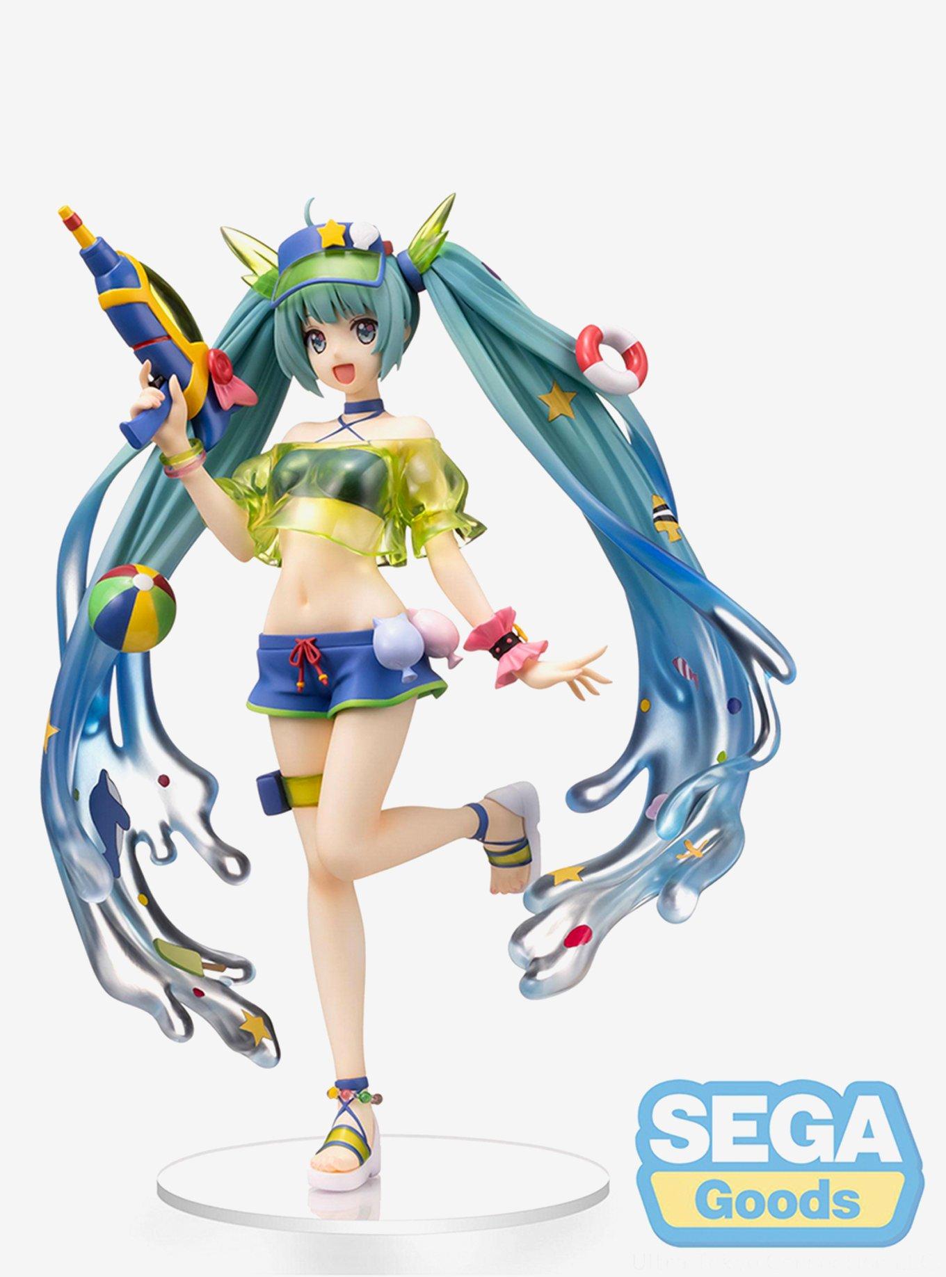 SEGA Vocaloid Miku Hatsune (Splash Parade) Super Premium Figure, , hi-res