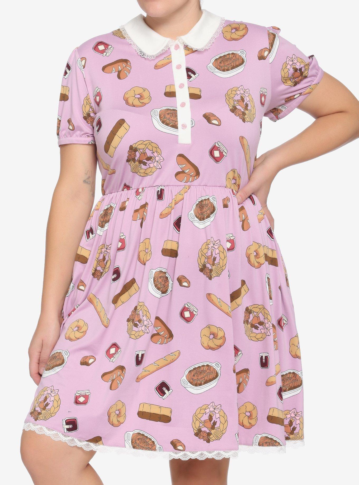 Studio Ghibli Kiki's Delivery Service Sweets Dress Plus Size, MULTI, hi-res