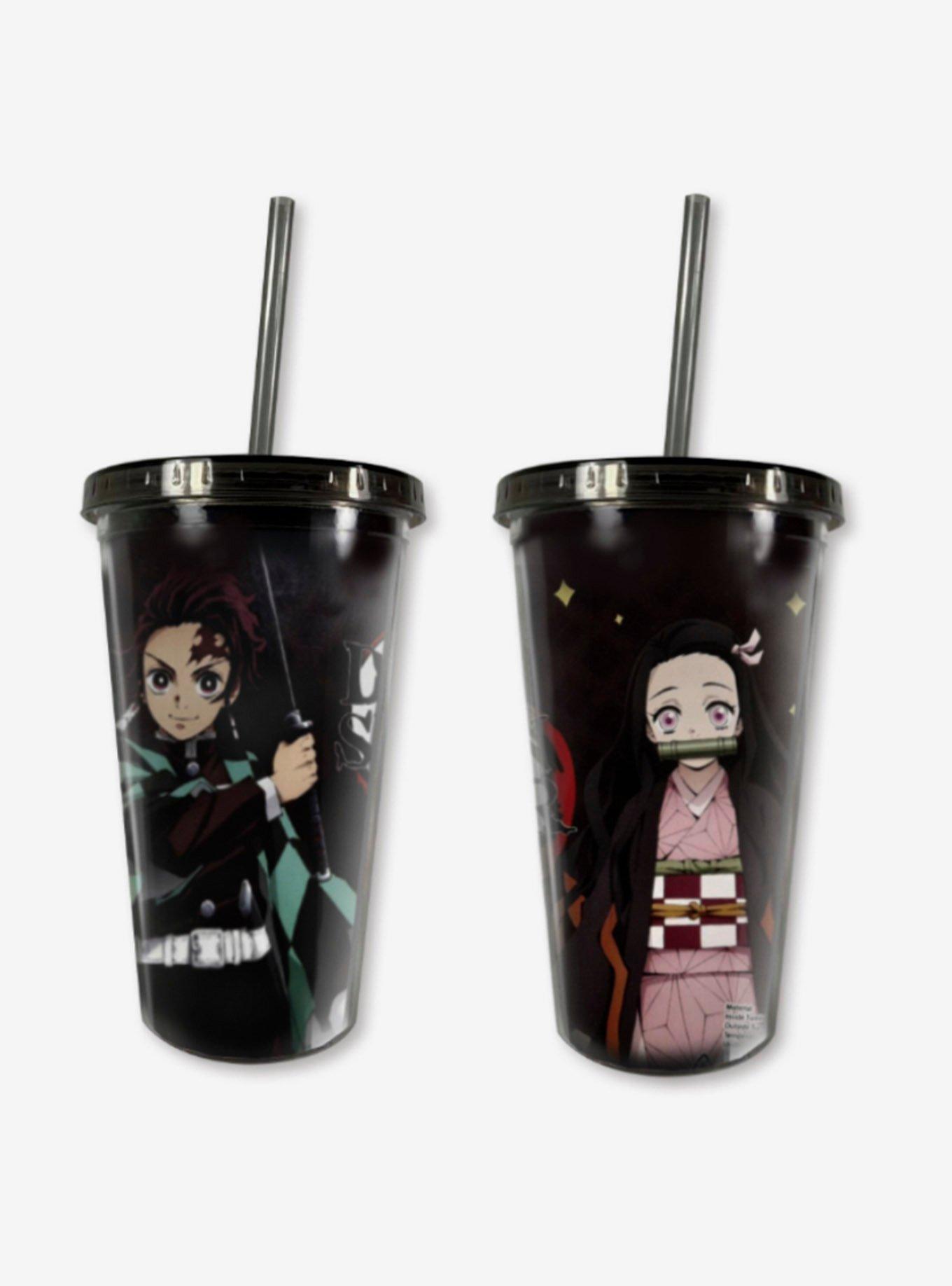 Demon Slayer: Kimetsu No Yaiba Tanjiro & Nezuko Acrylic Travel Cup, , hi-res