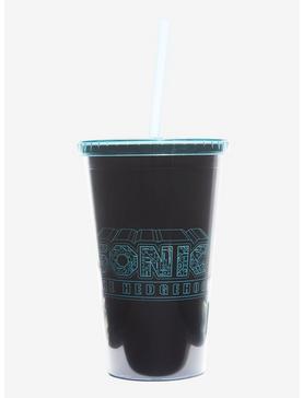 Sonic The Hedgehog Outline Acrylic Travel Cup, , hi-res