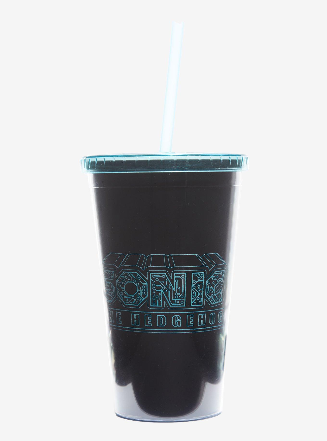 Sonic The Hedgehog Outline Acrylic Travel Cup, , hi-res
