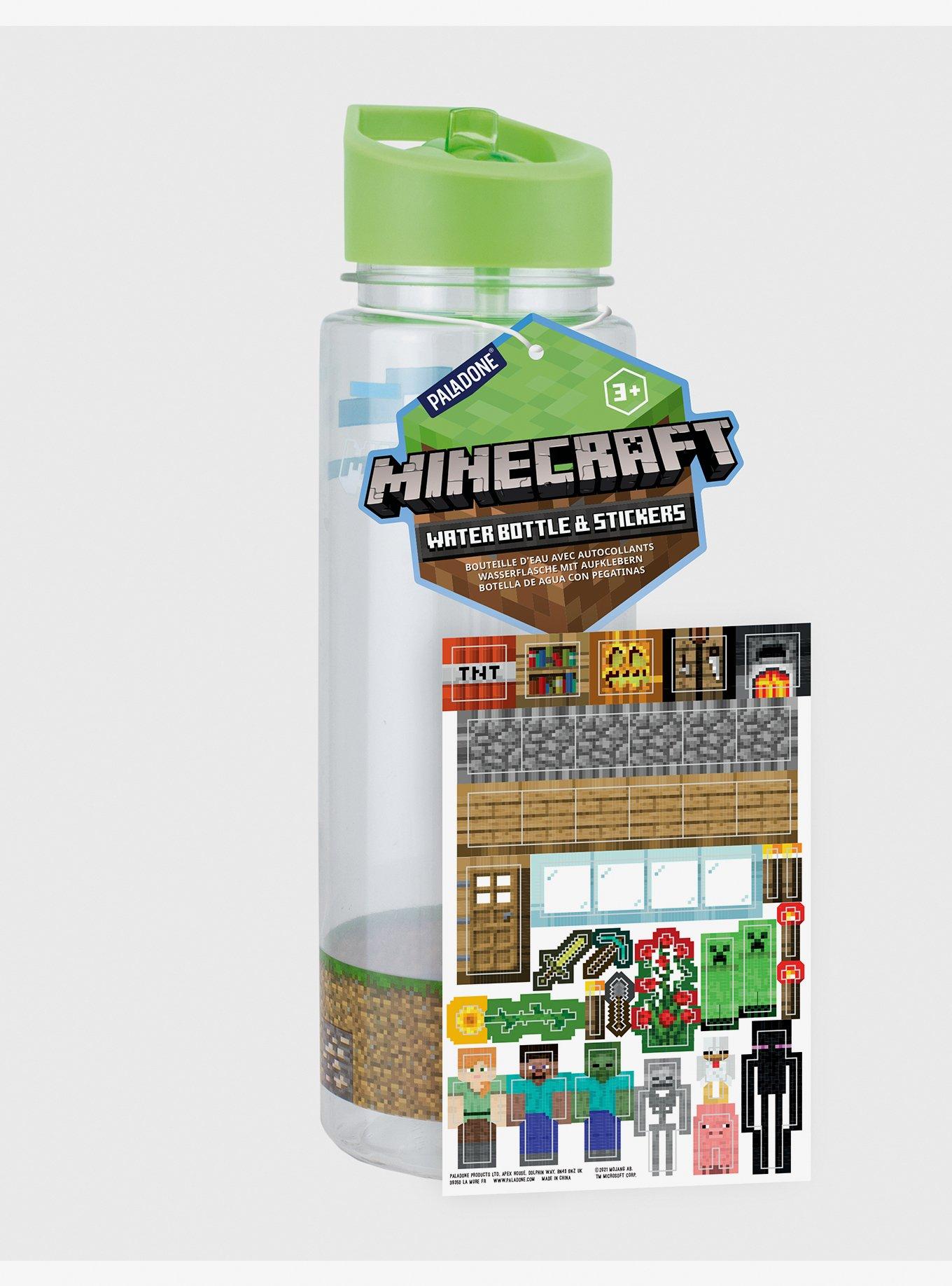 Minecraft Stickers Water Bottle, , hi-res