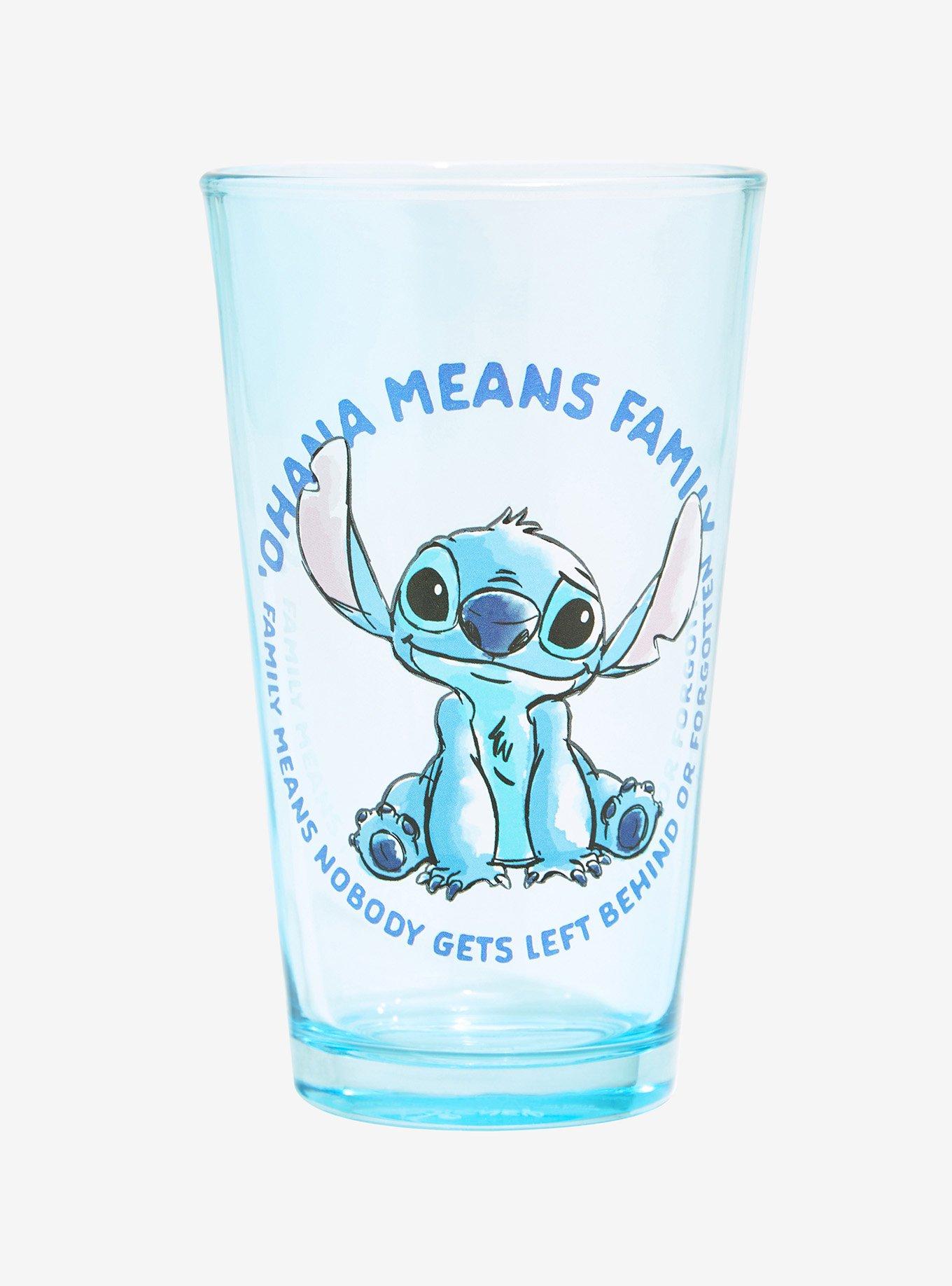 Disney Lilo & Stitch Ohana Means Family Pint Glass, , hi-res