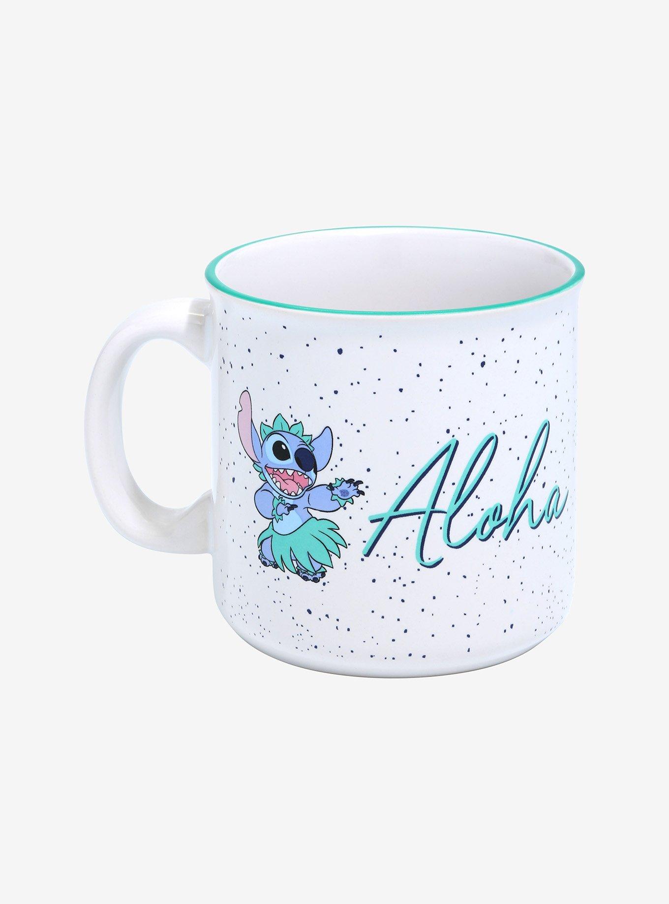 Disney Lilo & Stitch Aloha Hula Dancer Stitch Camper Mug, , hi-res