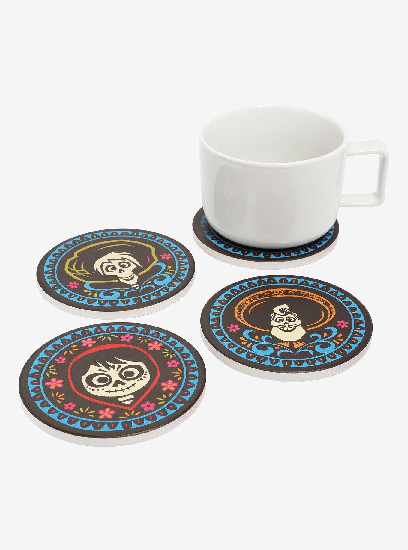 Disney Pixar Coco Miguel, Hector, & Ernesto de la Cruz Coaster Set, , hi-res