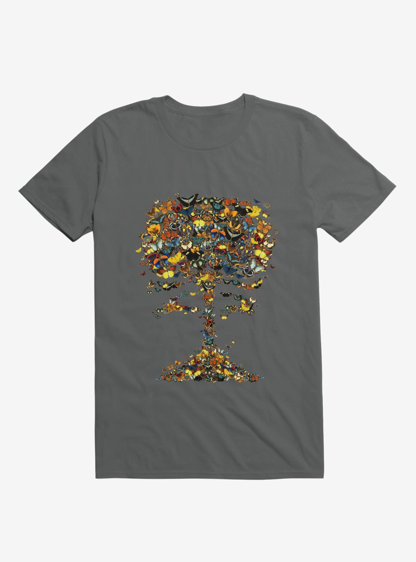 Atomic Butterfly T-Shirt, CHARCOAL, hi-res