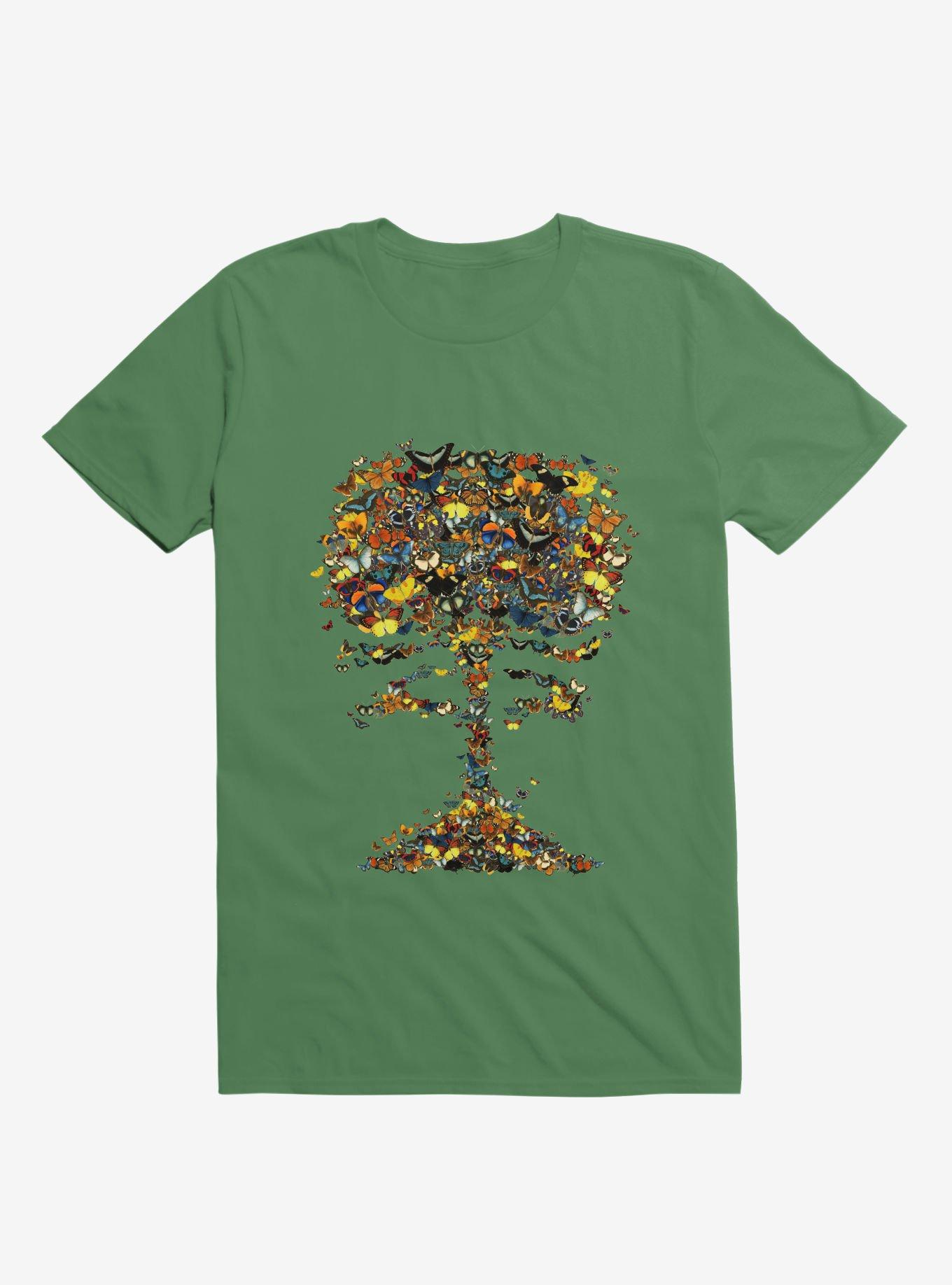 Atomic Butterfly T-Shirt, KELLY GREEN, hi-res