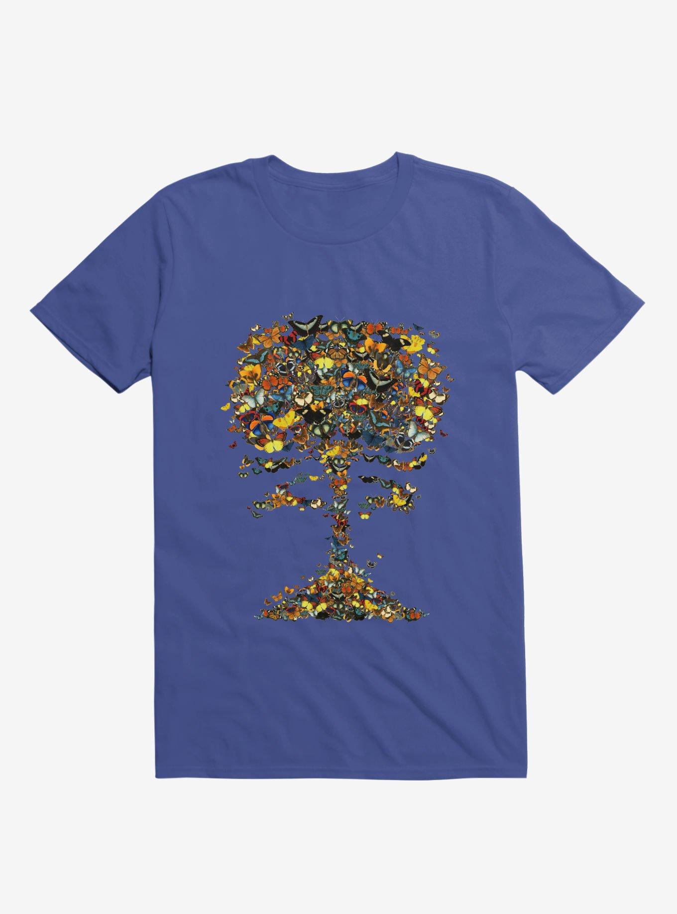 Atomic Butterfly T-Shirt, ROYAL, hi-res