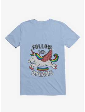 Follow Your Dreams Rainbow Unicorn T-Shirt, , hi-res