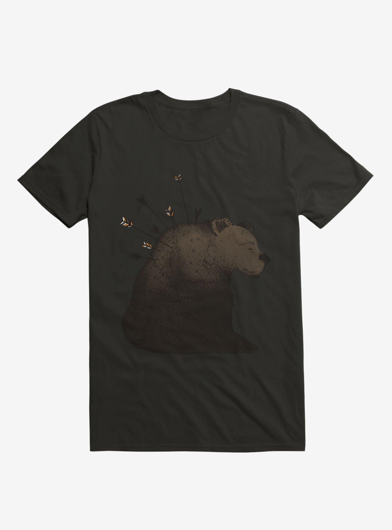 I'm Fine Bear Black T-Shirt, , hi-res