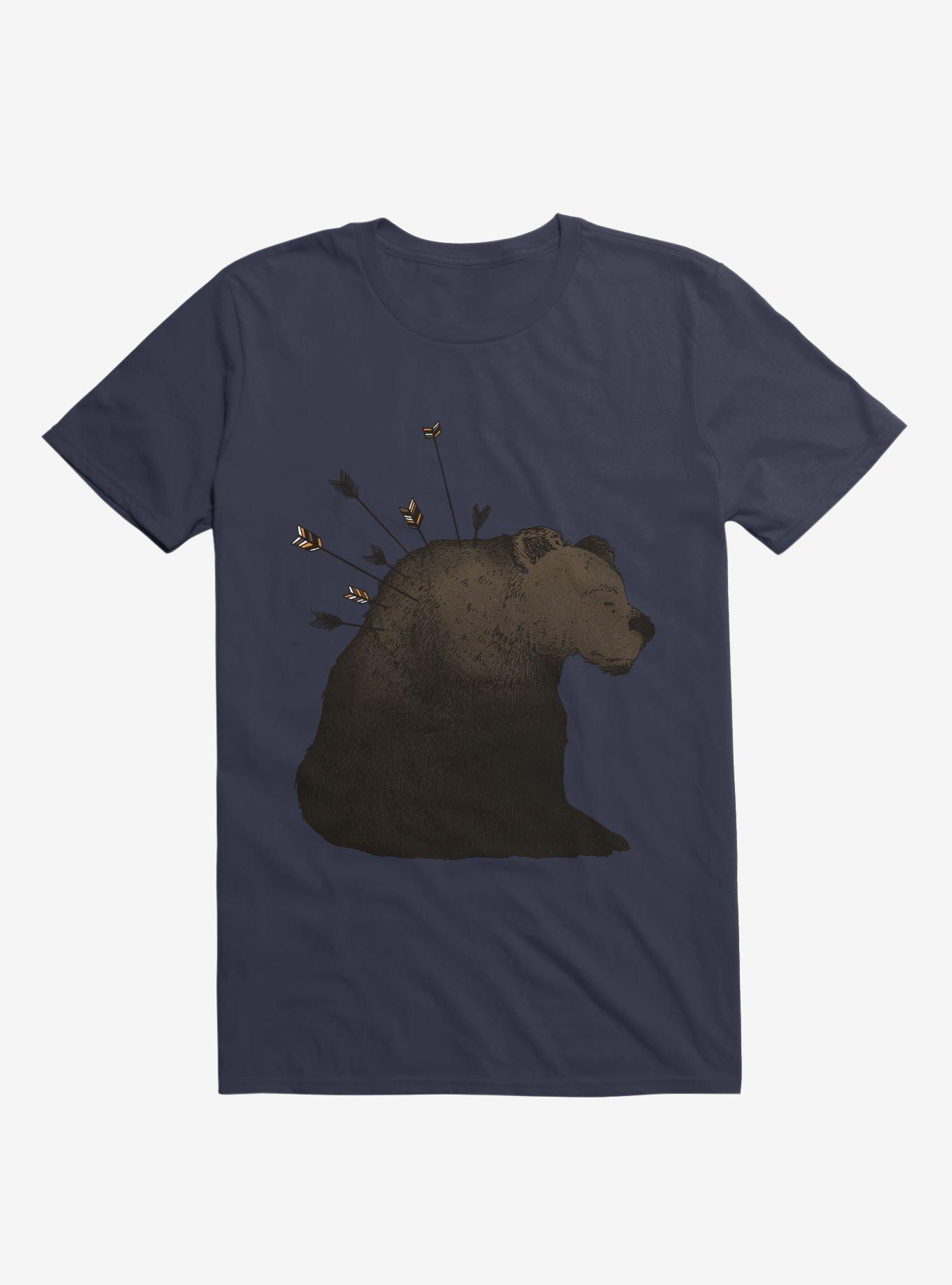 I'm Fine Bear T-Shirt, NAVY, hi-res