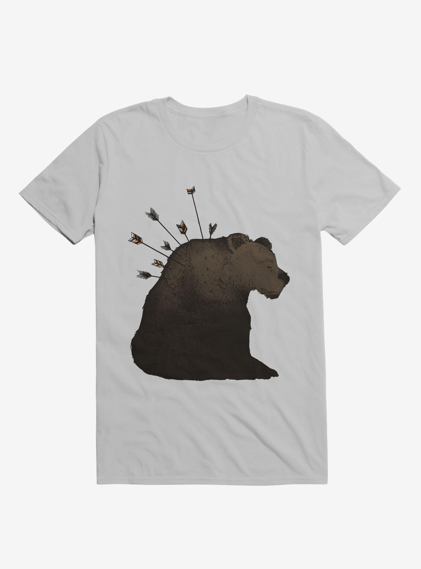 I'm Fine Bear T-Shirt, ICE GREY, hi-res