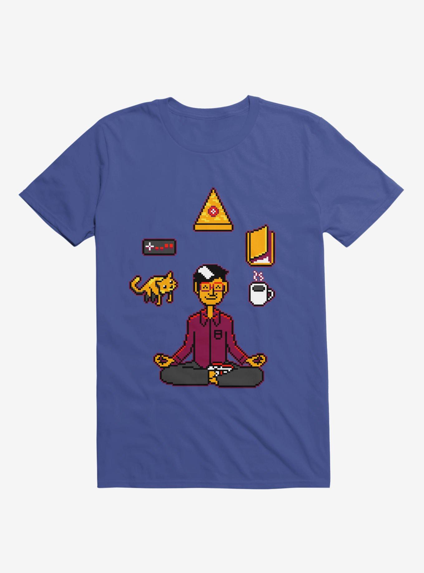 Meditation Games Coffee and Books T-Shirt, , hi-res