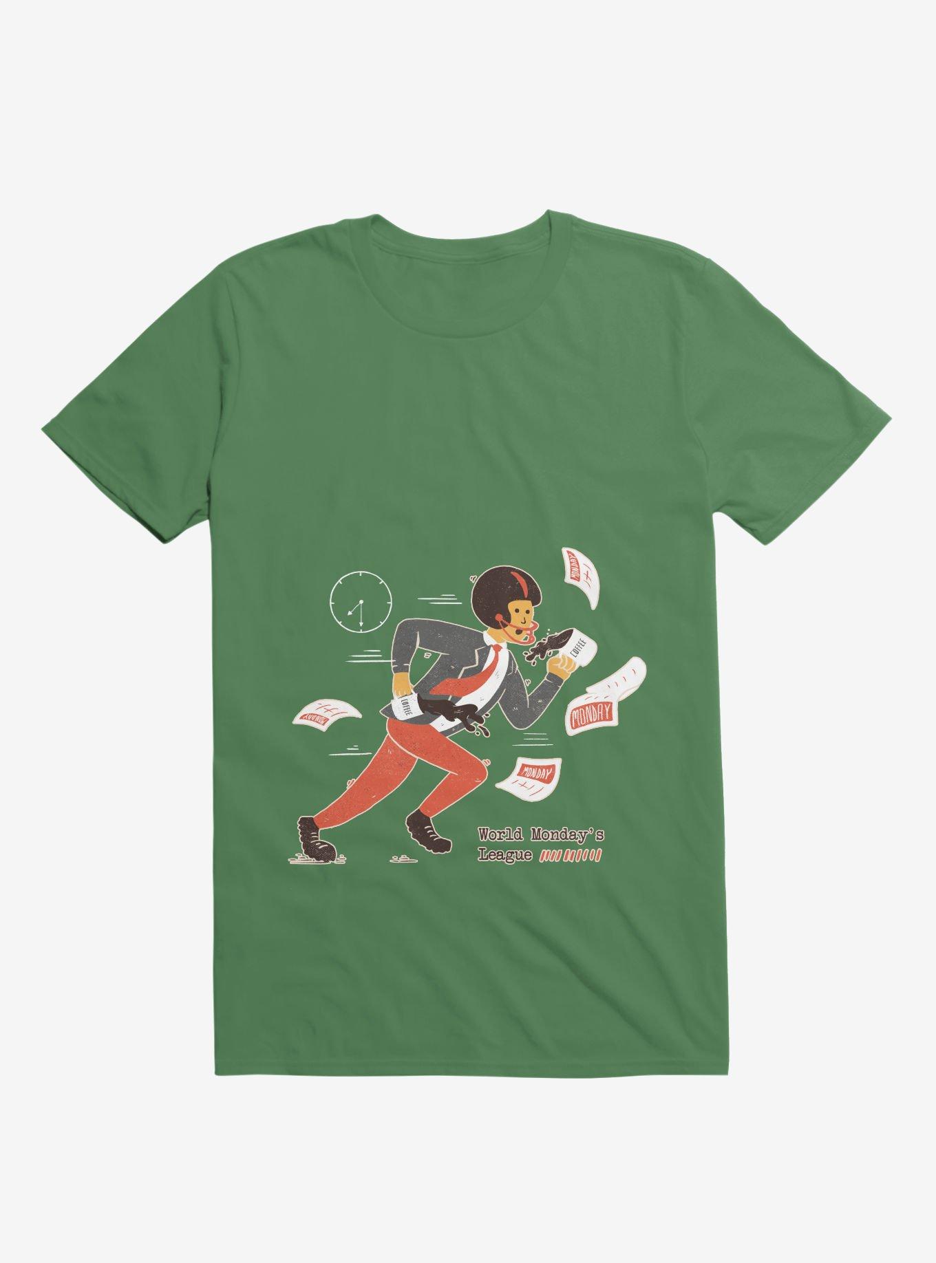 Monday Sports T-Shirt, KELLY GREEN, hi-res